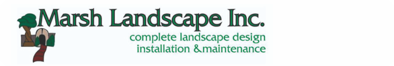 logo for marsh landscape inc.
